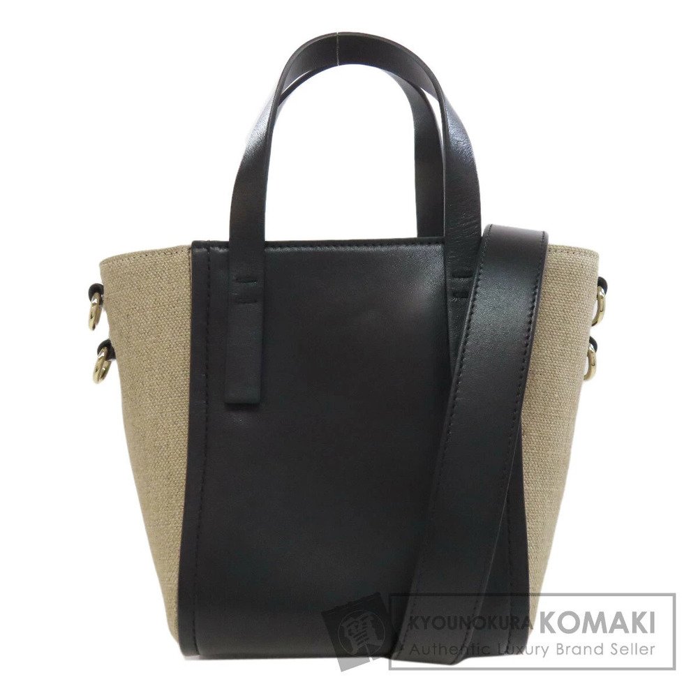 Chloe Sense Handbag Canvas Leather